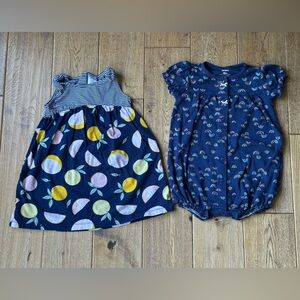 Carter’s Bundle of Two Summer Outfits size 18 Months